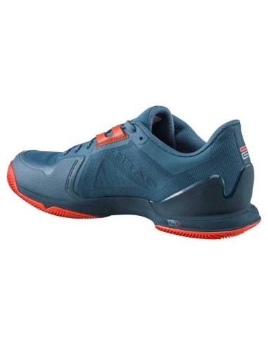 Head Sprint Pro 3.5 Sanyo Clay Blu/Orange
