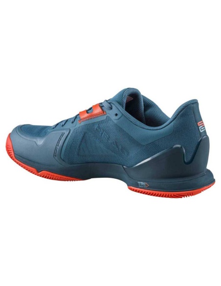 Head Sprint Pro 3.5 Sanyo Clay Blu/Orange