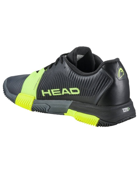 Head Revolt pro 4.0 Clay Black/Yellow