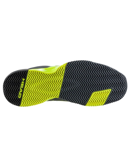 Head Revolt pro 4.0 Clay Black/Yellow