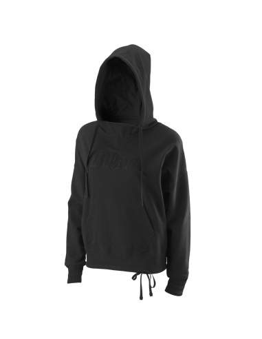 Wilson Script Eco Hoody Woman Black