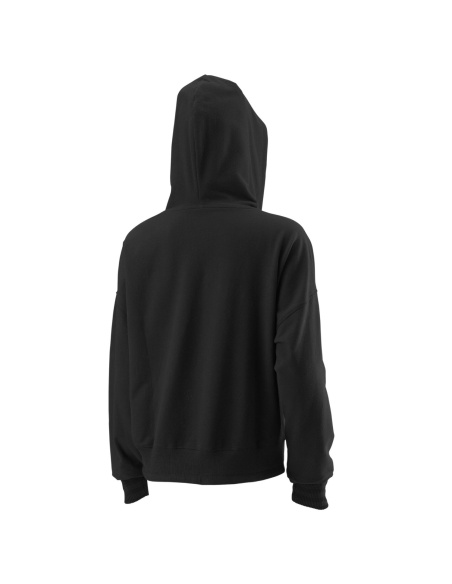 Wilson Script Eco Hoody Woman Black Wilson Script Eco Hoody Woman Black