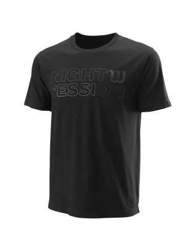 Wilson Night Session T-Shirt  Black