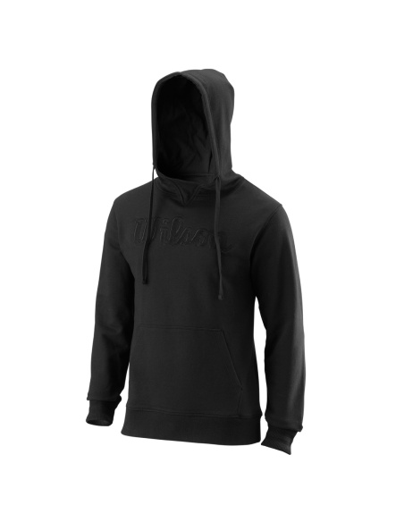 Wilson Script Eco Hoody Black Wilson Script Eco Hoody Black