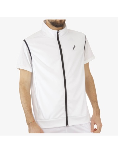 Australian Gilet ZIP White