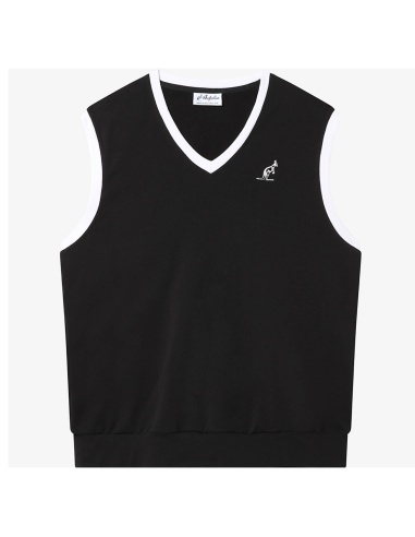 Australian Gilet Black/White