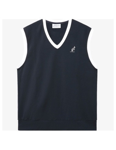 Australian Gilet Blu/White