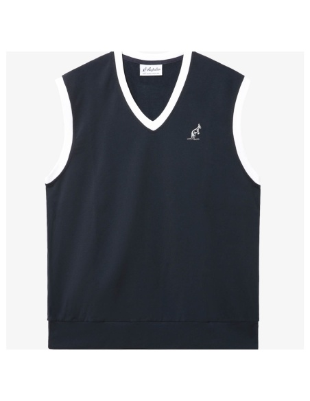 Australian Gilet Blu/White Australian Gilet Blu/White