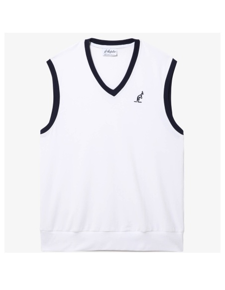 Australian Gilet White/Blu