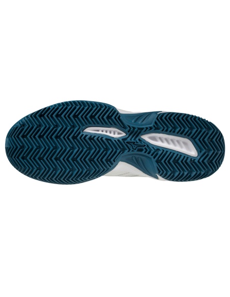 Mizuno  Exceed Star Junior Clay White/Turquoise Mizuno  Exceed Star Junior Clay White/Turquoise