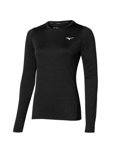 Mizuno Core LS Tee Black