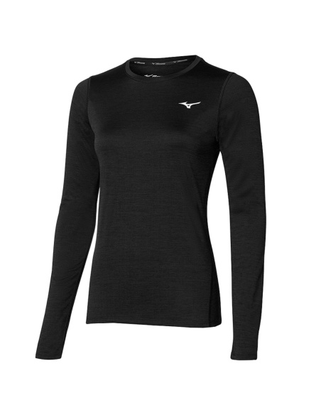 Mizuno Core LS Tee Black