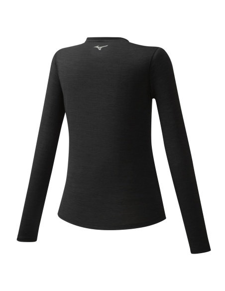Mizuno Core LS Tee Black