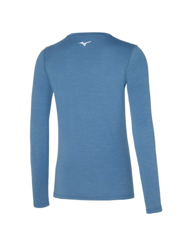 Mizuno Core LS Tee Blue