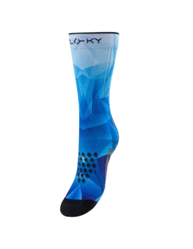 Floky Biomechanics Socks S-Mash Azzurro Diamond