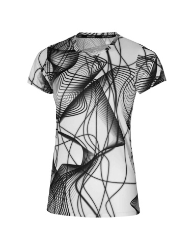 Mizuno Graphic Tee White/Black