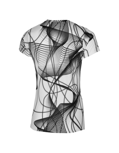Mizuno Graphic Tee White/Black