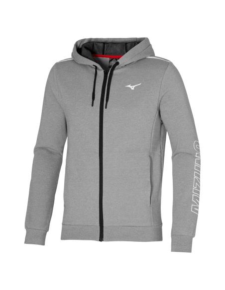 Mizuno Sweat Jacket Grey