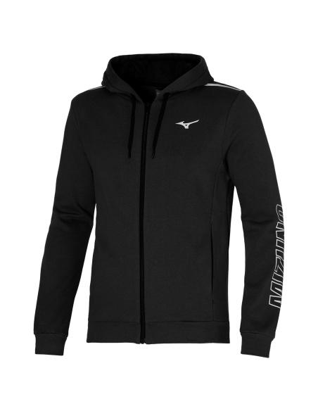 Mizuno Sweat Jacket Black