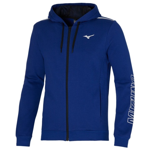 Mizuno Sweat Jacket Blu