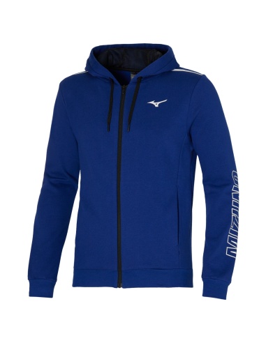 Mizuno Sweat Jacket Blu