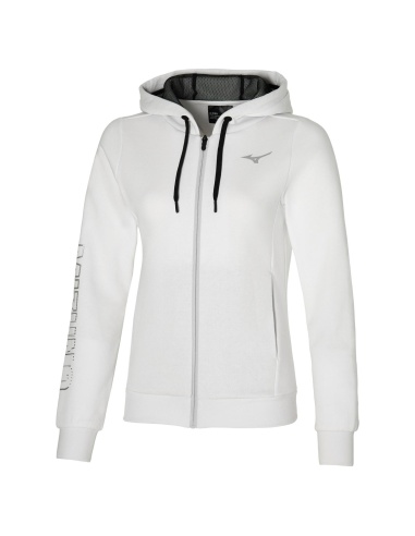 Mizuno Sweat Jacket White