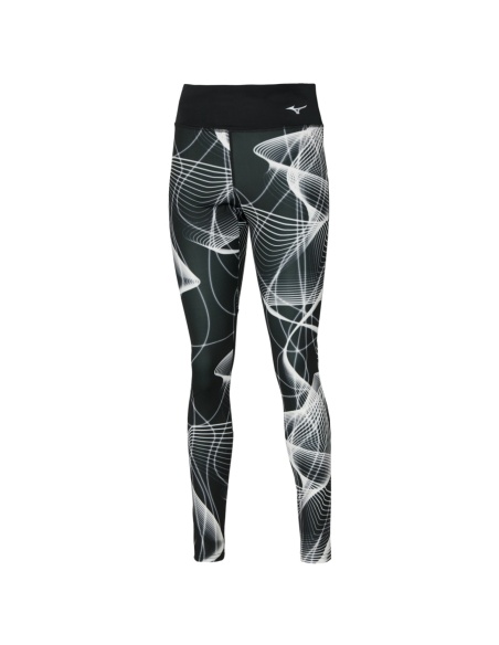 Mizuno Printed Thights Black/White