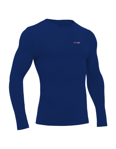 Off-Side T-Shirt Long Sleeve Termica Blu Navy