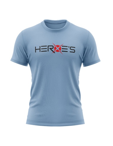 Heroe's T-Shirt Training Light Blue
