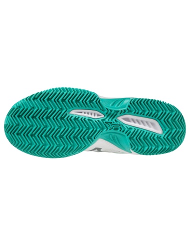 Mizuno Wave Beak Shot 3 Clay White/Iron Gate