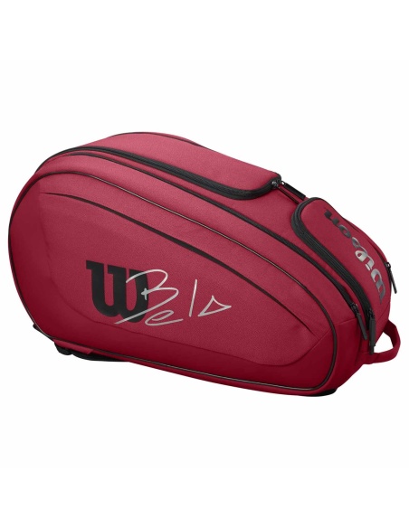 Wilson Bela Super Tour Padel Bag Red Wilson Bela Super Tour Padel Bag Red