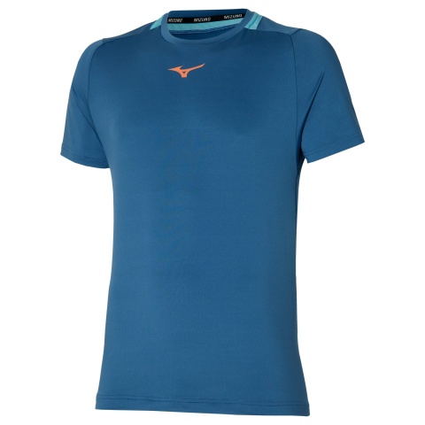 Mizuno Tennis T-Shirt Blue Ashes
