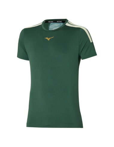 Mizuno Tennis Shadow T-Shirt Pine Green