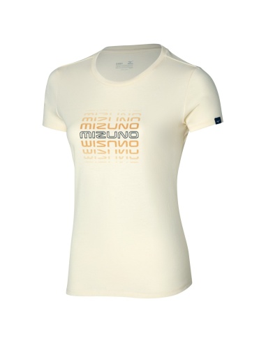 MIzuno Athletic Tee Papyrus