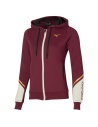 MIzuno Athletic Sweat Jacket Cabernet