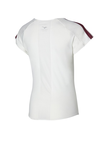 Mizuno Tennis Printed Tee White