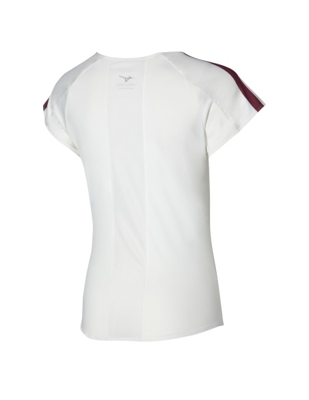 Mizuno Tennis Printed Tee White