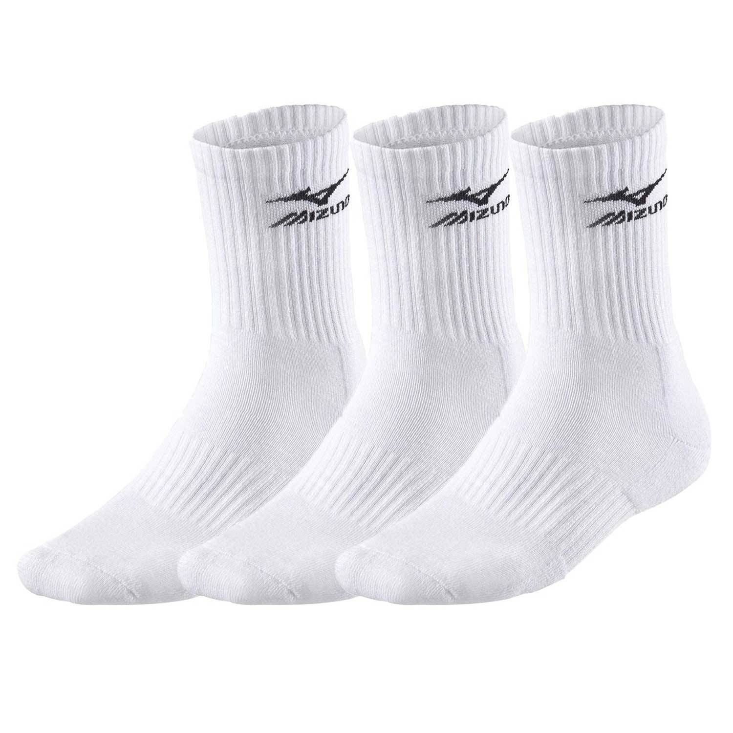 Mizuno DryLite Training Socks White (3 paia)