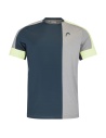 Head Play Tech T-Shirt Grey/Lime
