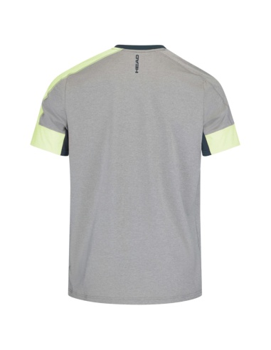 Head Play Tech T-Shirt Grey/Lime