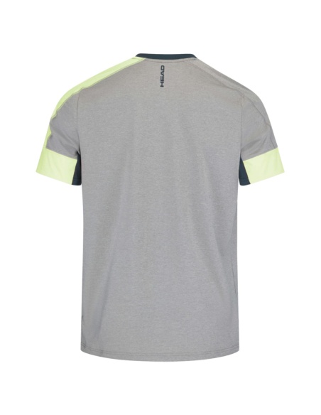 Head Play Tech T-Shirt Grey/Lime