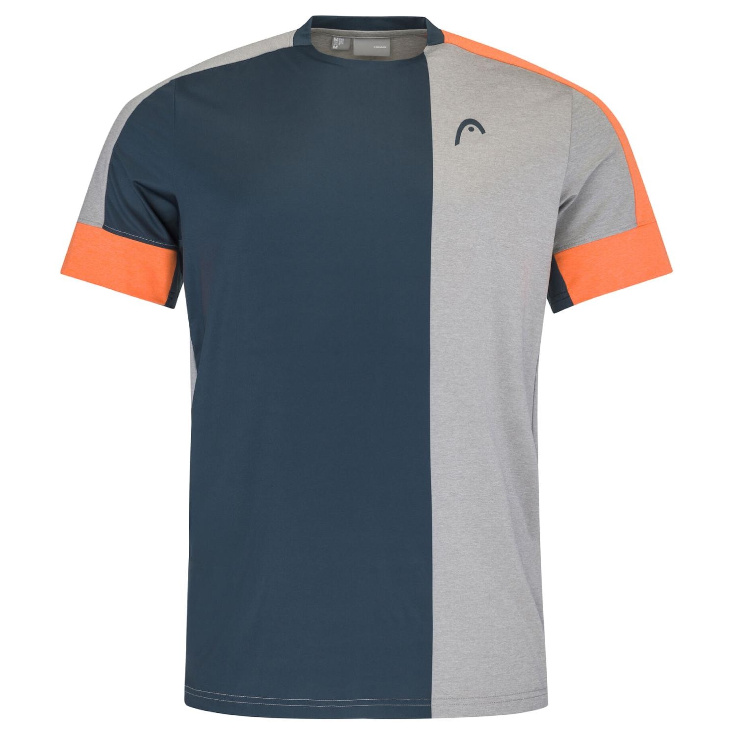 Head Play Tech T-Shirt Grey/Orange