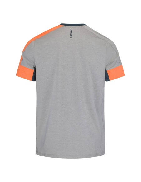 Head Play Tech T-Shirt Grey/Orange