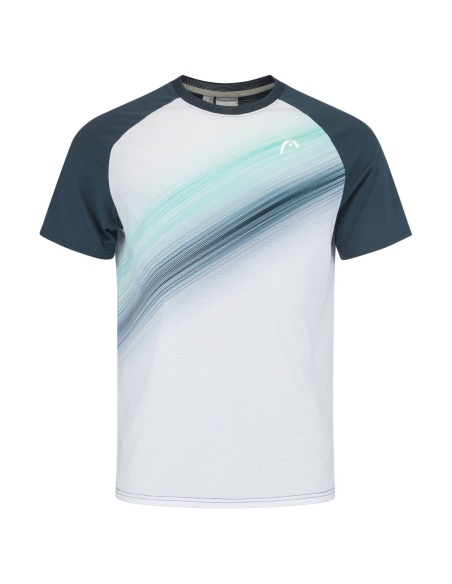 Head TopSpin T-Shirt Boy Navy Print