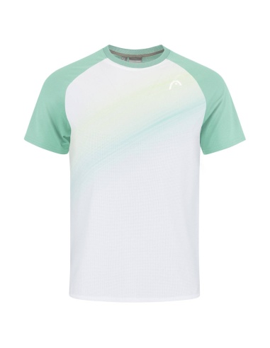 Head TopSpin T-Shirt Boy Mint/White