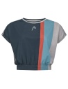 Head Crop T-Shirt Blu Navy
