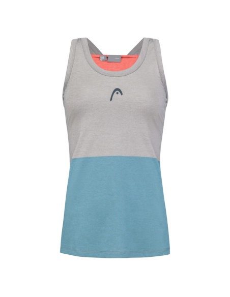Head Play Tech Tank Grey/Electric Blu Head Play Tech Tank Grey/Electric Blu
