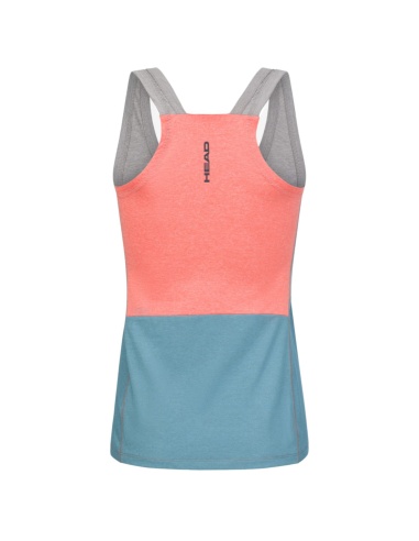 Head Play Tech Tank Grey/Electric Blu
