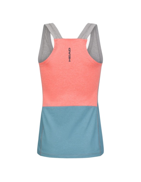 Head Play Tech Tank Grey/Electric Blu Head Play Tech Tank Grey/Electric Blu