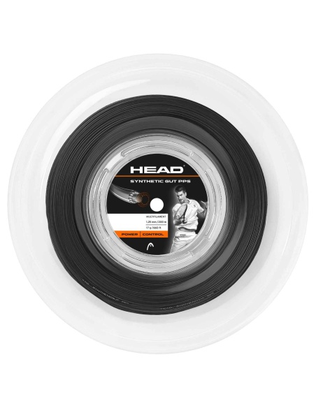 Head Synthetic Gut Black (200mt) Head Synthetic Gut Black (200mt)